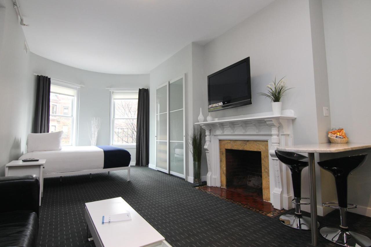 Stylish Newbury Street Studio, #4 Boston Exterior foto